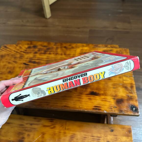 Vintage 2002 Uncover HUMAN BODY 3-D Anatomy Hardcover Book - Picture 12 of 12